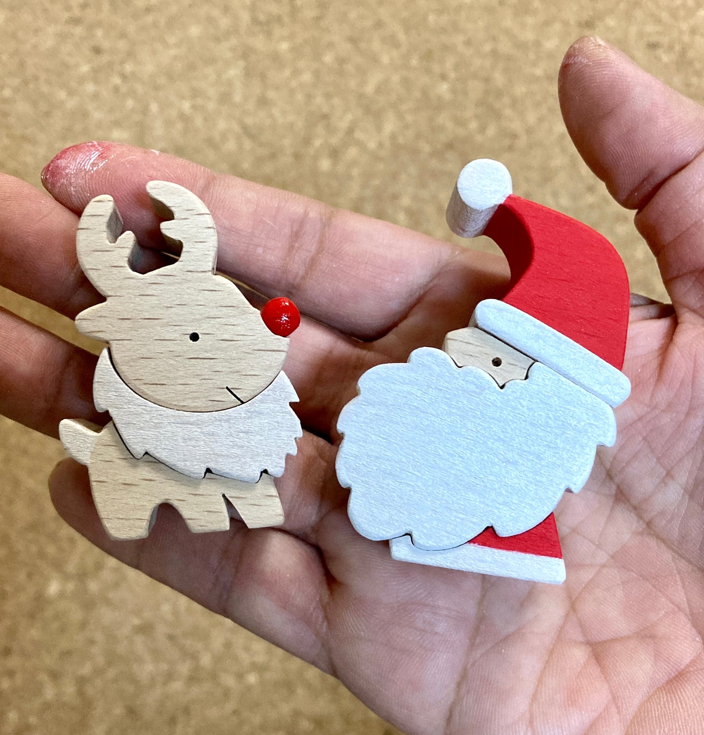 【クリスマスラッピング無料】サンタクロースとトナカイのクリスマスハウス