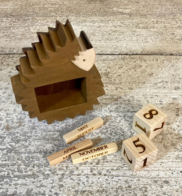 森のクリスマス♪ハリネズミ親子セット