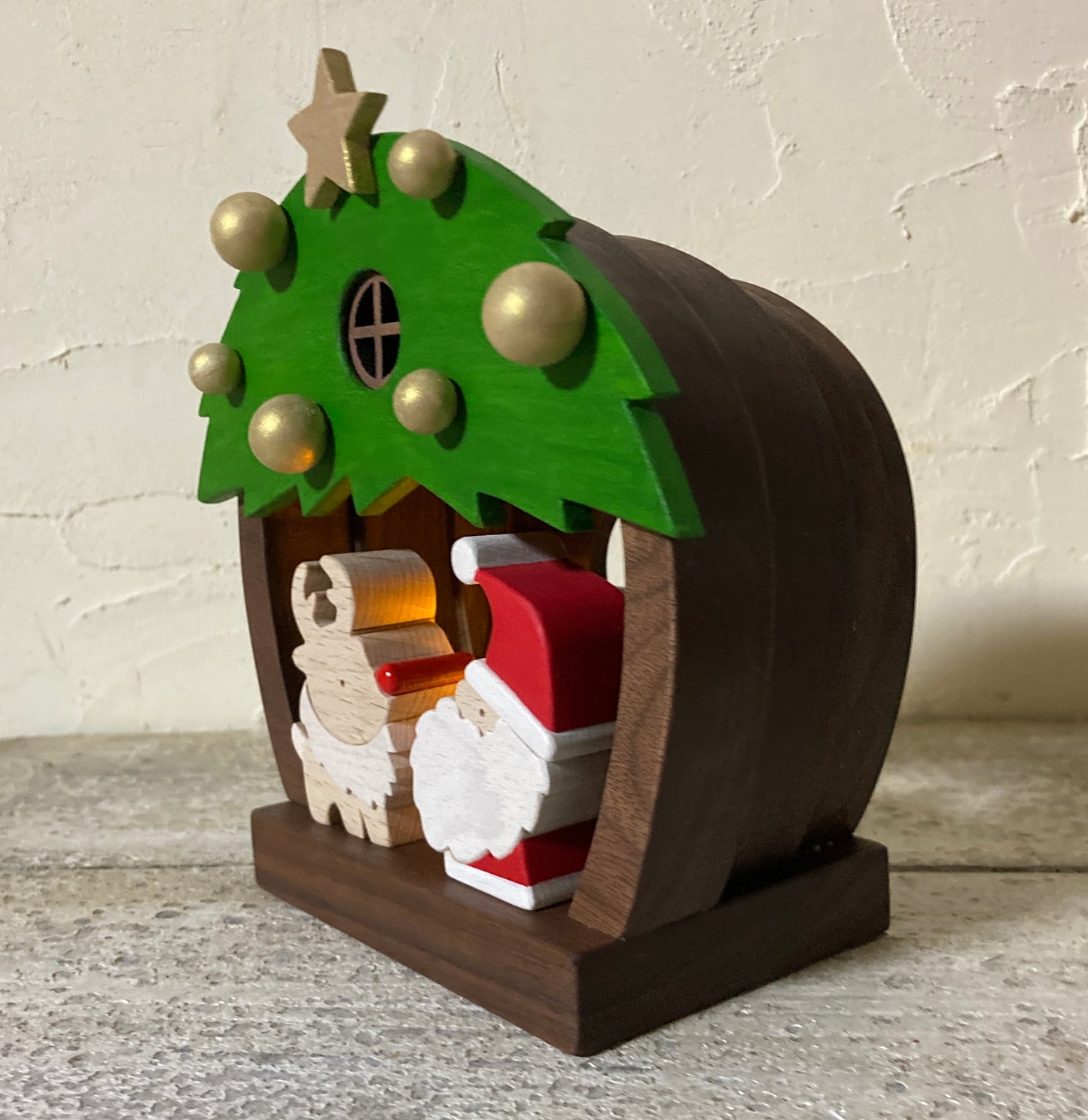 【クリスマスラッピング無料】サンタクロースとトナカイのクリスマスハウス