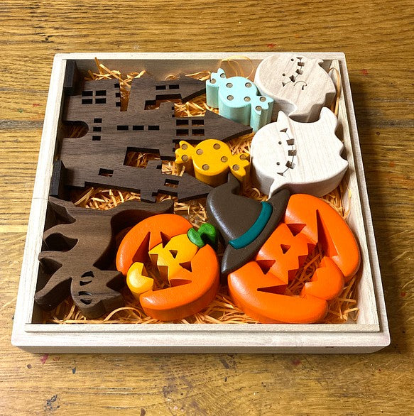 ハッピーハロウィン♪ミニカボチャとキャンディセット