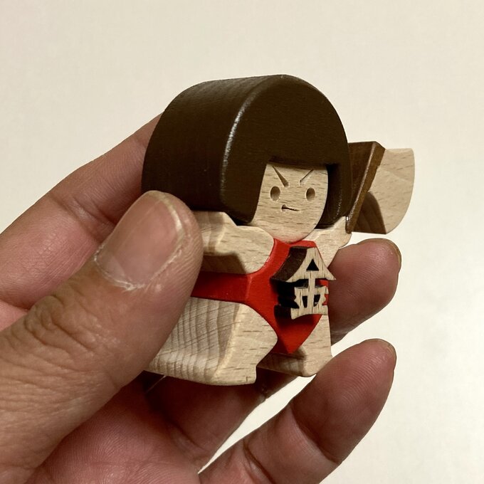 【こどもの日】木と和紙の五月人形3点セット(鯉のぼり・兜・金太郎)