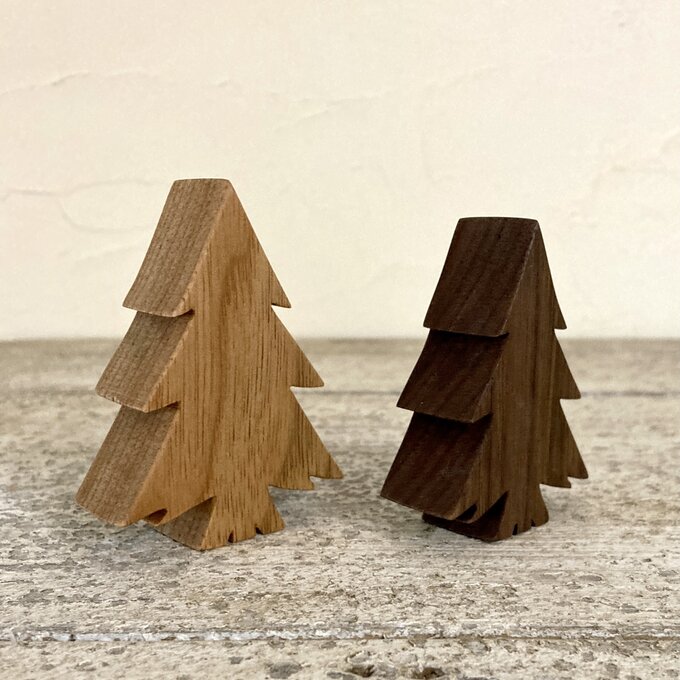【LEDライト付】メリークリスマス♪もみの木と山小屋セット