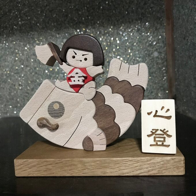 こどもの日・五月人形☆鯉と金太郎 – 木工房ゆうむ