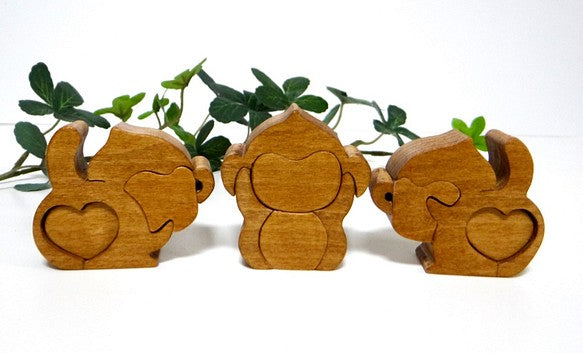 招福☆三猿（見ざる言わざる聞かざる）